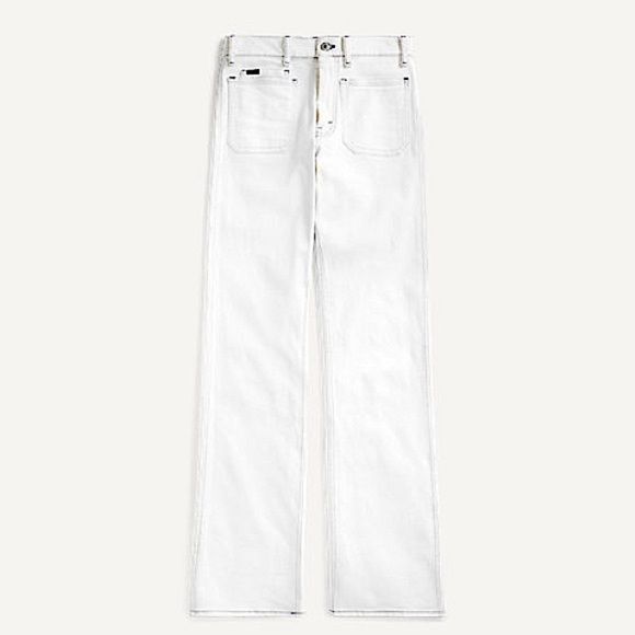 Polo by Ralph Lauren | White Flare Jean - Size 26R- Excellent Condition - Picture 8 of 12